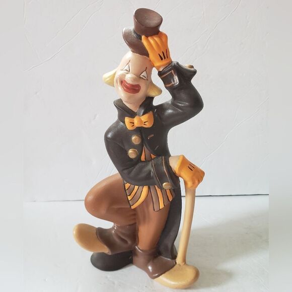 Clown, Vintage Atlantic Mold Ceramic Collectable - Picture 2 of 9